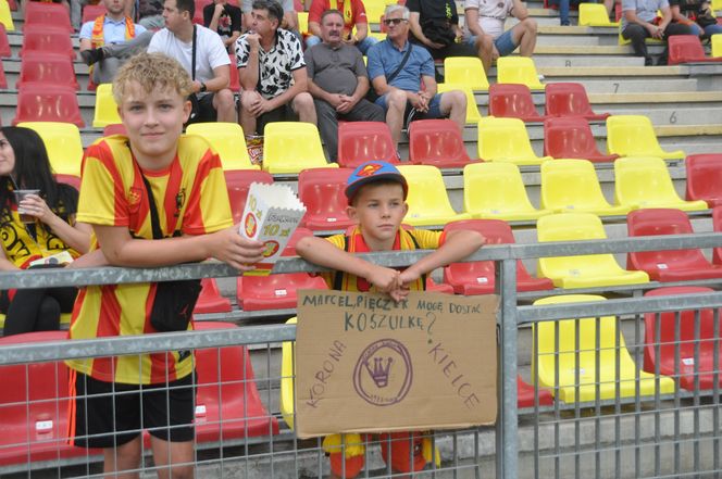 Kibice na meczu Korona Kielce - Radomiak Radom. 8 sierpnia 2025