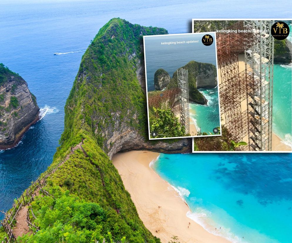 Szok na jednej z najpiękniejszych plaż! Stawiają tam gigantyczną szklaną windę!