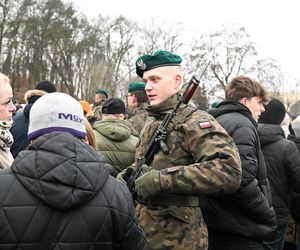 Przysięga żołnierzy zasadniczej służby wojskowej w Choszcznie