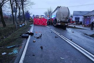 Tragiczny wypadek pod Ciechanowem. Dwie osoby nie żyją, są też ranni