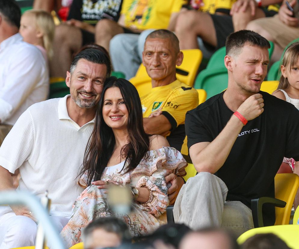 Kibice na meczu GKS Katowice - Arka Gdynia