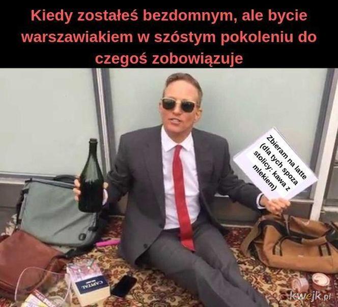 Tak internauci śmieją się ze stolicy! TOP 22 memów o Warszawie