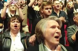Irena Santor wmieszała się w tłum na koncercie Lady Pank