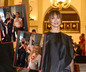 Roztańczone gwiazdy szalały na imprezie patriotycznej. Kożuchowska w swoim żywiole! Rusin wszystko pokazała!