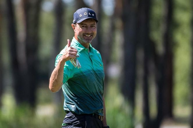 Tak Jerzy Dudek uczcił wygraną w golfie