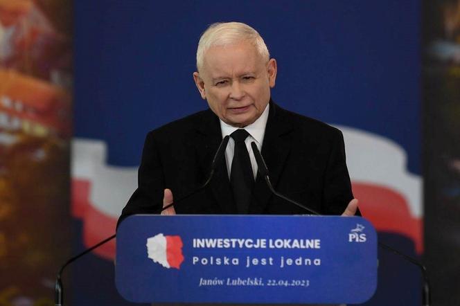 Prezes PiS Jarosław Kaczyński 