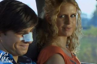 M jak miłość odc. 1182. Natalka (Marcjanna Lelek), Franek (Piotr Nerlewski)