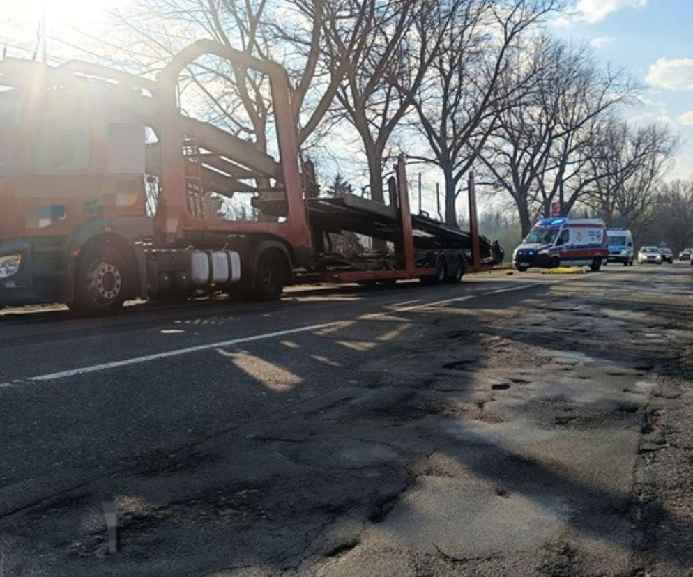  Tragiczny wypadek w Legnicy. Rowerzysta zginął na ulicy Poznańskiej 