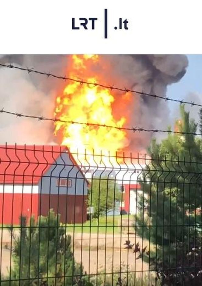 Pożar wagonów Orlenu