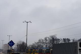 Kolizja samochodu osobowego z tramwajem na ul. Uniwersyteckiej w Toruniu