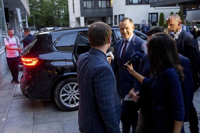 Karol Nawrocki po udzieleniu wywiadu
