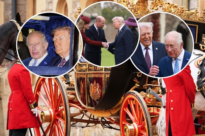 Donald Trump w Wielkiej Brytanii, spotkanie z królem Karolem III