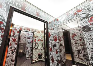 Dekoracja ścian w łazience: freski, tkaniny techniczne, mozaiki