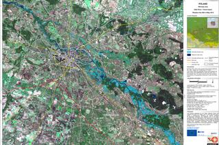 Zdjęcia satelitarne powodzi: Wrocław, Bielsko-Biała, Katowice, Wilków