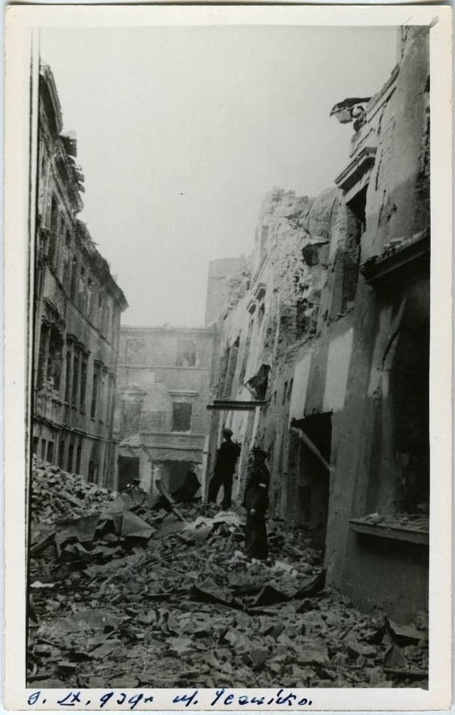 Lublin po bombardowaniu