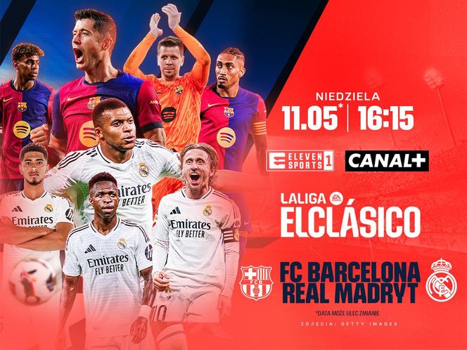 Mecz FC Barcelona – Real Madryt będzie można obejrzeć na kinowym ekranie już w niedzielę 11 maja.