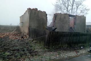 Świętokrzyskie: W Głuchowie eksplodowała butla z gazem. Siła wybuchu wyrzuciła lokatora z budynku