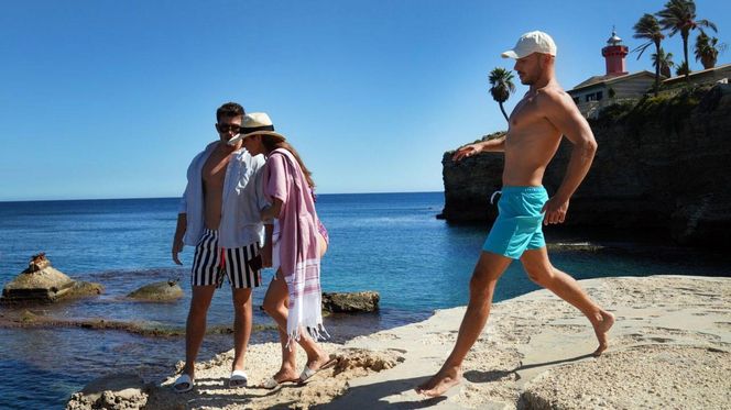 Barwy szczęścia odc. 3143. Franek (Mateusz Banasiuk), Regina (Kamila Kamińska), Justin (Jasper Sołtysiewicz) 