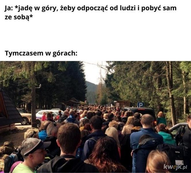 Najlepsze memy o górach i o góralach! Te grafiki bawią do łez 