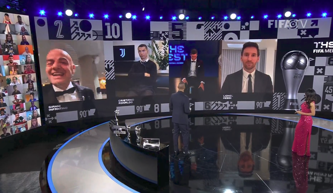 Cristiano Ronaldo obrażony po FIFA The Best Football Awards 2020