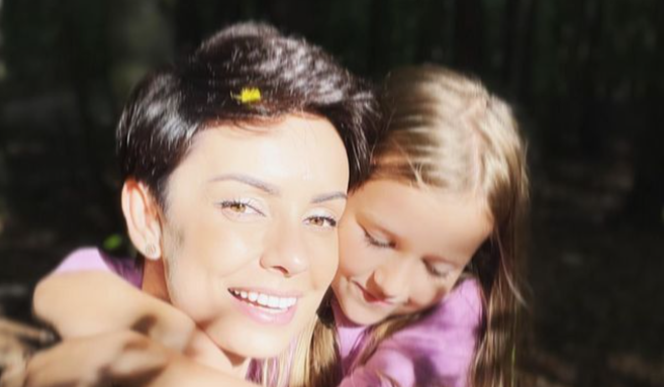 Dorota Gardias z córką