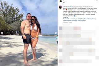 Sylwia Bomba i Grzegorz Collins pływają ze świnkami na wakacjach