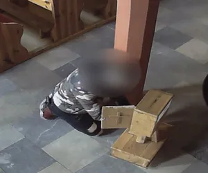 Okradali kościelne skarbony [WIDEO]