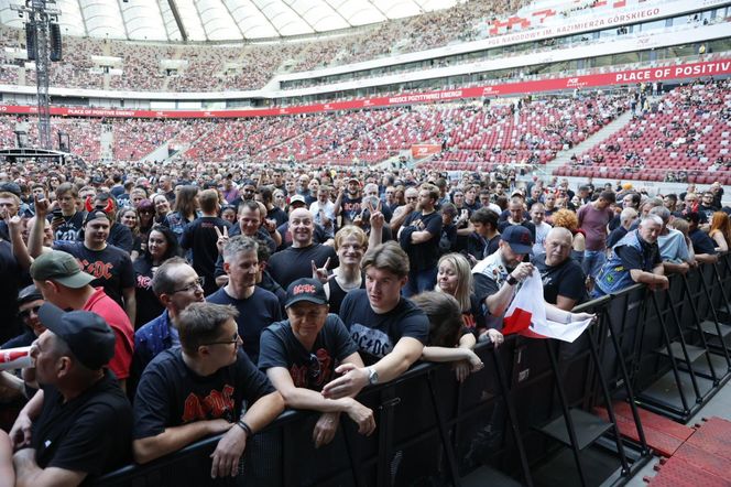 Koncert AC/DC w Warszawie (4.07.2025) - część pierwsza. Organizatorem koncertu jest Live Nation