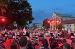 Nocy Kultury w Lublinie. Deszcz nikomu nie przeszkadzał