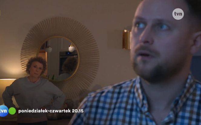 Na Wspólnej odc. 4010: Paweł (Grzegorz Kwiecień), Beata (Katarzyna Ptasińska)