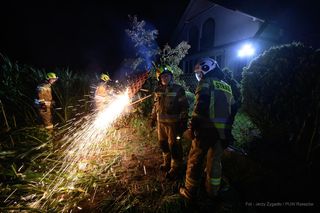 Nawałnice na Podkarpaciu. Strażacy: Ta noc minęła spokojnie