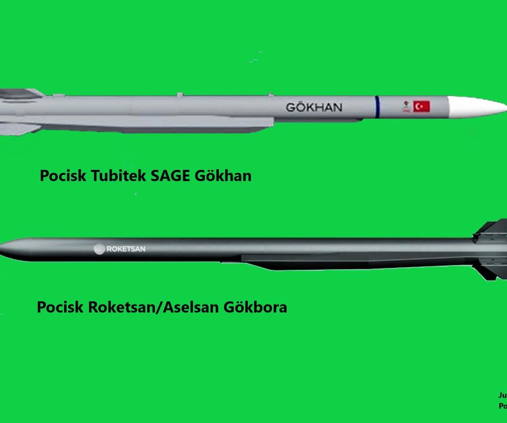 Pociski powietrze-powietrze Gökbora i Gökhan. Tak rodzi się turecki odpowiednik Meteora?