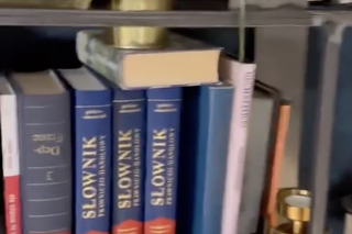 M jak miłość. Julia (Marta Chodorowska) w mieszkaniu Budzyńskich