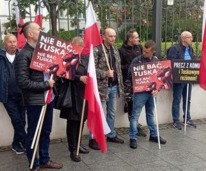 Demonstracja zwolenników PiS