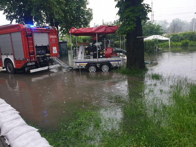 Pogotowie przeciwpowodziowe na Śląsku. Rzeki przekroczyły stany alarmowe! [ZDJĘCIA]