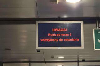 Utrudnienia w metrze w Warszawie (3.07.2025)