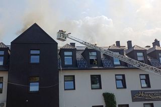 Pożar hotelu Senator w Starachowicach
