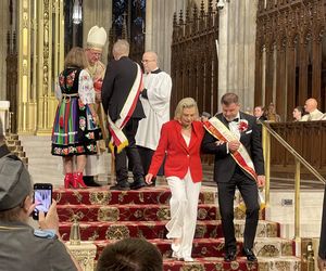 Uroczysta msza przed 88. Paradą Pułaskiego w NY