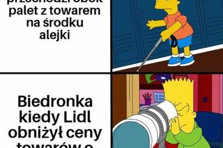 Walka cenowa Biedronki z Lidlem na memach. Internauci bezlitośni. A wy z jakiego gangu jesteście?