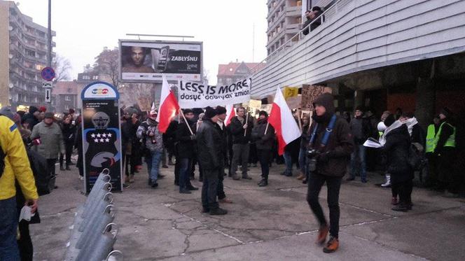 Protest studentów i studentek we Wrocławiu