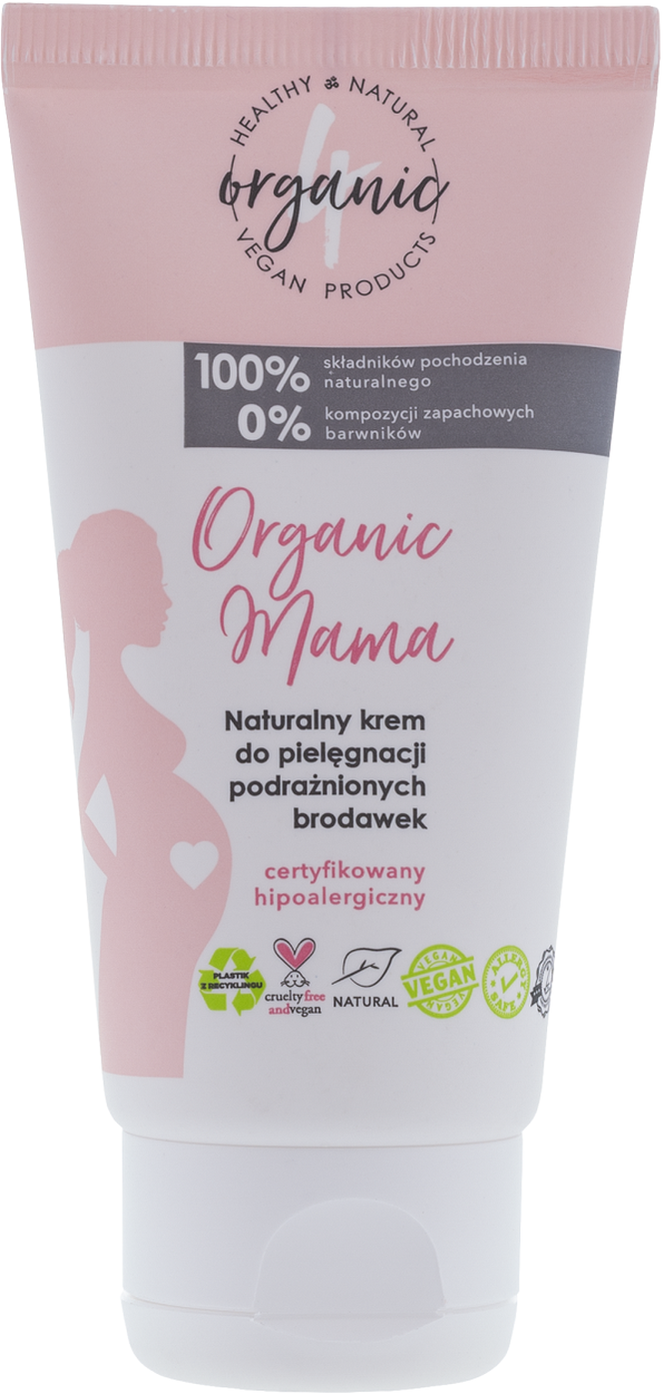 Naturalny krem do pielęgnacji podrażnionych brodawek, Organic Mama