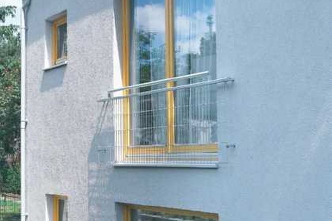 Portfenetr z balustradą