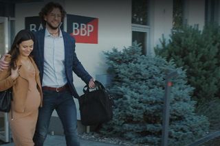 M jak miłość odc. 1887. Kasia (Paulina Lasota), Mariusz (Mateusz Mosiewicz)