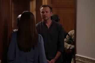 Pierwsza miłość odc. 3517. Marta (Honorata Witańska), Mateusz (Lesław Żurek)