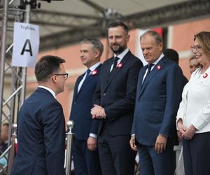 Uroczystości na pl. Zamkowym w Warszawie (3.05.2025)