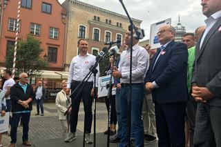 Rafał Trzaskowski w Grudziądzu