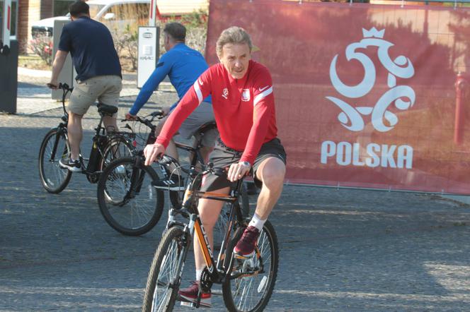 Zbigniew Boniek wybrał się na rowerową przejażdżkę w Sopocie
