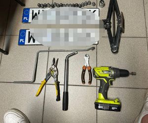 Pościg za złodziejem kół w Warszawie. Pirat drogowy staranował radiowóz!