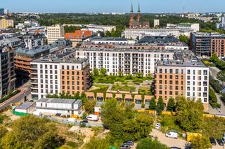 Port Praski w Warszawie z lotu ptaka