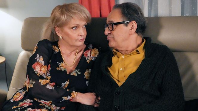 	Barwy szczęścia odc. 3176. Małgorzata (Adrianna Biedrzyńska), Jerzy (Bronisław Wrocławski)